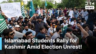 Islamabad Students Protest for Kashmir as Election Violence Sparks Unrest | Pakistan News | AC1Z