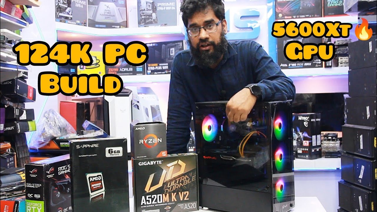 Best 124k PC Build in Pakistan | 124,000Pkr Gaming Pc Build | Budget ...