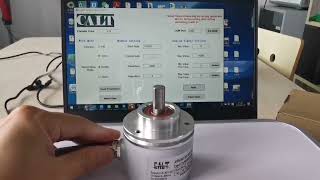 Italian customer purchase CALT single turn absolute  encoders#https://caltsensor.com/