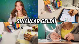 Sinavlar Geldi̇ders Çalışma Günlüğümecre Ay