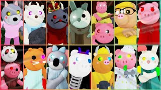 Piggy Custom Character Showcase Remastered All Jumpscares!