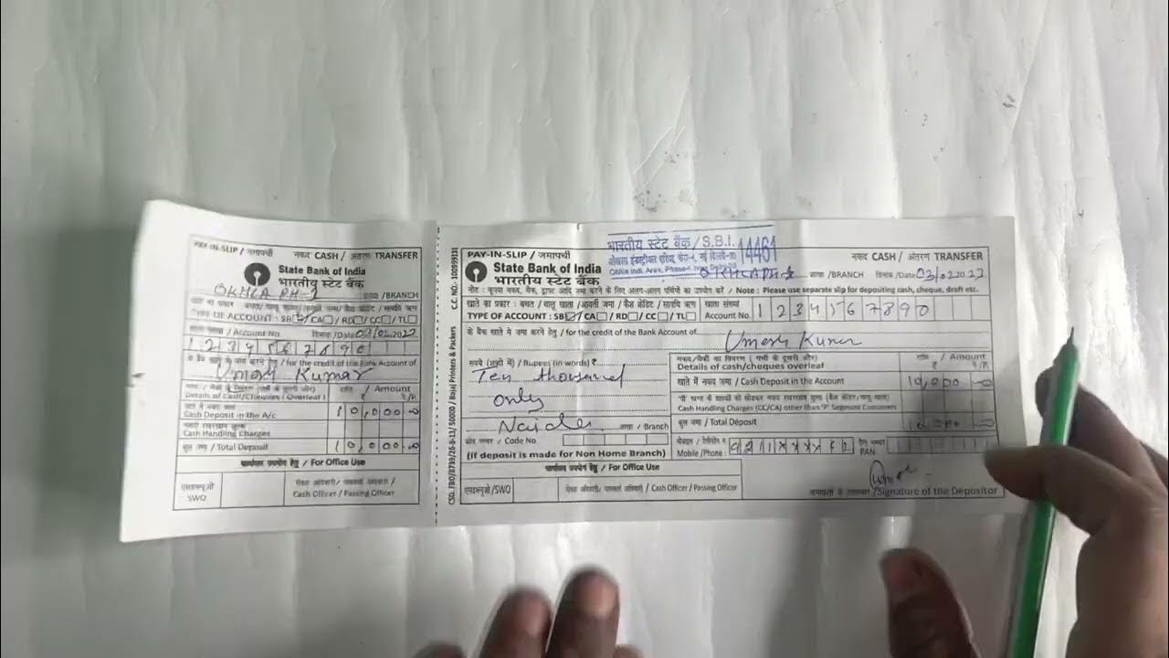 how-to-fill-sbi-deposit-slip-sbi-deposit-slip-kaise-bhare-sbi-pay