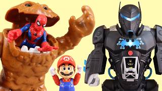 Imaginext Batman &amp; Superhero Friends Vs. Clayface Family - The Super Mario Galaxy Movie Friends