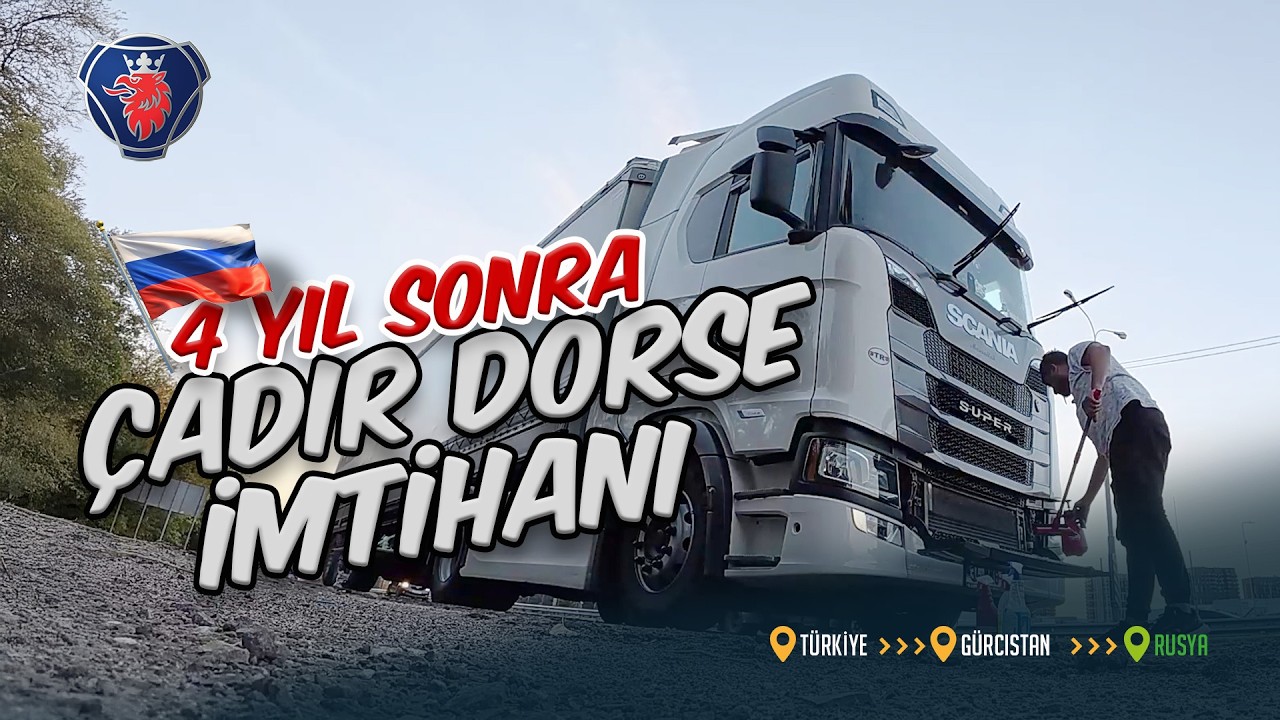 RUSYA YOLLARINDA /UZUN ARADAN SONRA İLK DEFA TENTE AÇTIM!  EZİYET YAŞADIM 