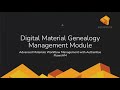 Authentise Material Management Module Webinar