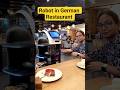 Germany's Robo Waiter|Restaurant's Robo|Roboter Dining experience| Robo serves food|Vrunda inGermany