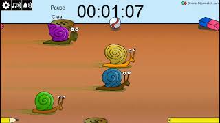 2 Minute Snail Racing Timer (fast)