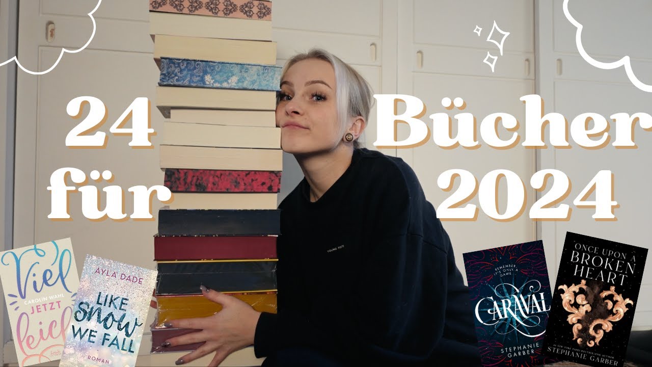 24 Bücher für 2024 ✨📚 | Diese Bücher muss ich unbedingt lesen! | nckreads