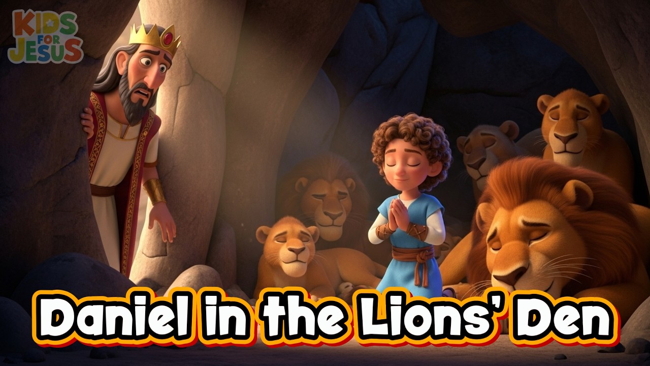 Daniel in the Lions' Den for Kids | Animated Bible Story & Christian ...