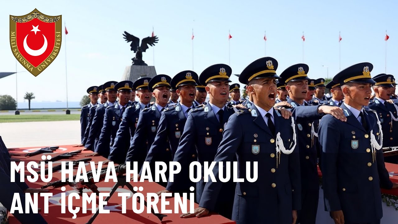 MSÜ Hava Harp Okulu Ant İçme Töreni