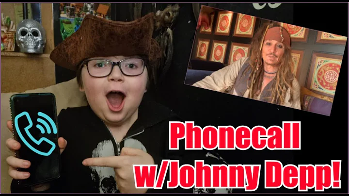 I had a phonecall with JOHNNY DEPP! [PART 1]