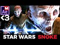 Star Wars Snoke Scene - Light Saber Cut Tutorial