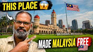 THIS PLACE MADE MALAYSIA FREE 🇲🇾 | Merdeka Square Kuala Lumpur