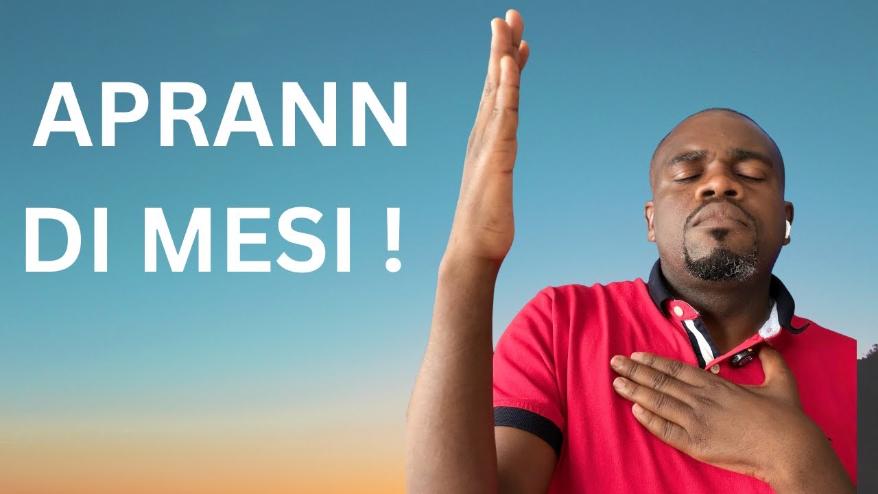 POUKISA OU DWE DI MESI?