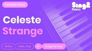 Celeste - Strange (Karaoke Piano) chords