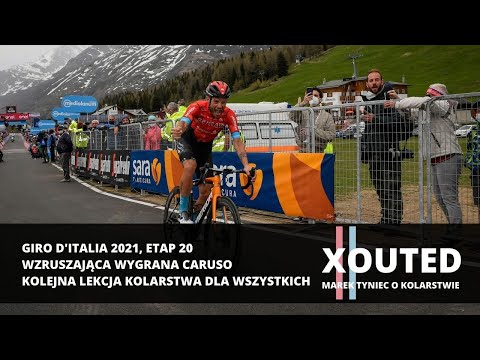 Giro d’Italia 2021, etap 20. Wzruszające zwycięstwo Caruso i kolejna lekcja kolarstwa dla wszystkich