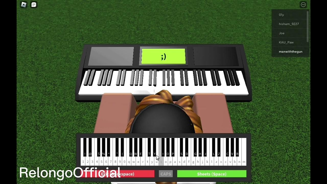 HOW TO PLAY RUSH E IN THIS PIANO GAME | Roblox | LEFT HAND EDITION