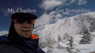 Splitboarding Mt. Charlton in mid April