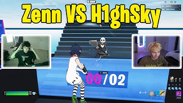 Zenn VS H1ghSky 1v1 Buildfights!