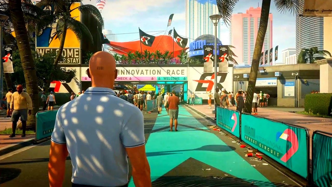 Znalezione obrazy dla zapytania hitman 2 Miami