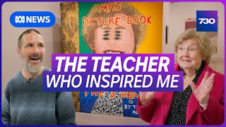 Artists Unexpected Reunion With Teacher After 40 Years 7.30