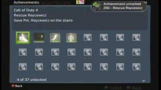 cod4 achievement guide rescue roycewicz