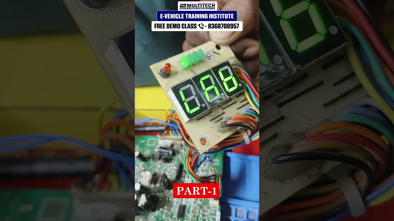 EV Charger Repairing Course | EV Charger Bina Load Voltage De Raha Hai? | All LED ON Problem