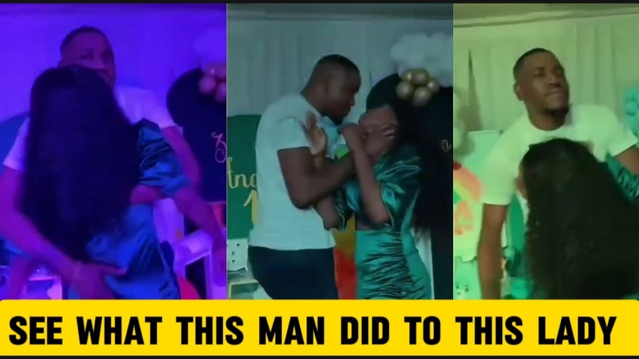 Nigerian Boy Caught Holding and Kissing His Girlfriend in Public – See Reactions