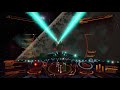Elite Dangerous - My Federal Corvette Versus Three Medium Ships Pirate Wing