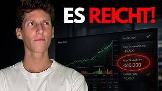 Ich höre mit Prop-Trading auf