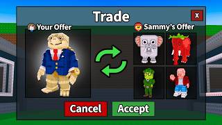 Trading SIGNORE CARAPACE for 24 Hours in Steal a Brainrot!