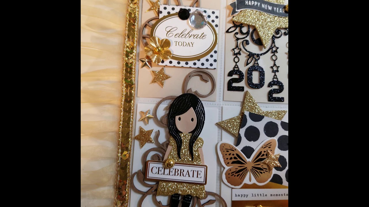 Happy New Years Pocketletter by Monique Nicole Fox