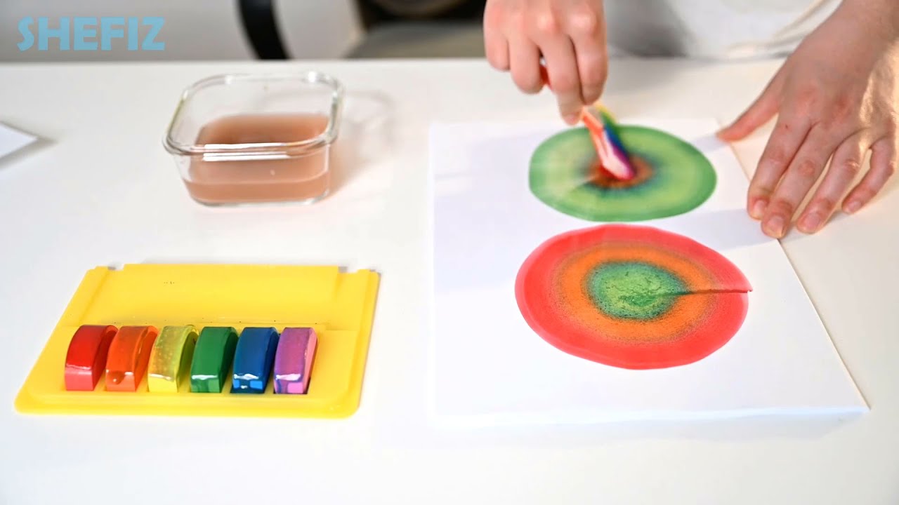 SHEFIZ Magic Art Set Tutorial for perfect creativity time