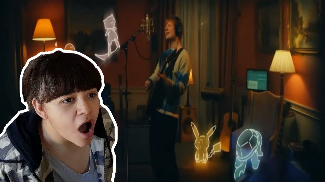 FIRST TIME EVER REACTING TO ED SHEERAN - CELESTIAL FT. POKÉMON FIRST TIME EVER REACTING TO ED SHEERAN - CELESTIAL FT. POKÉMON