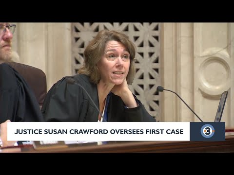 Judge Susan Crawford oversees first case