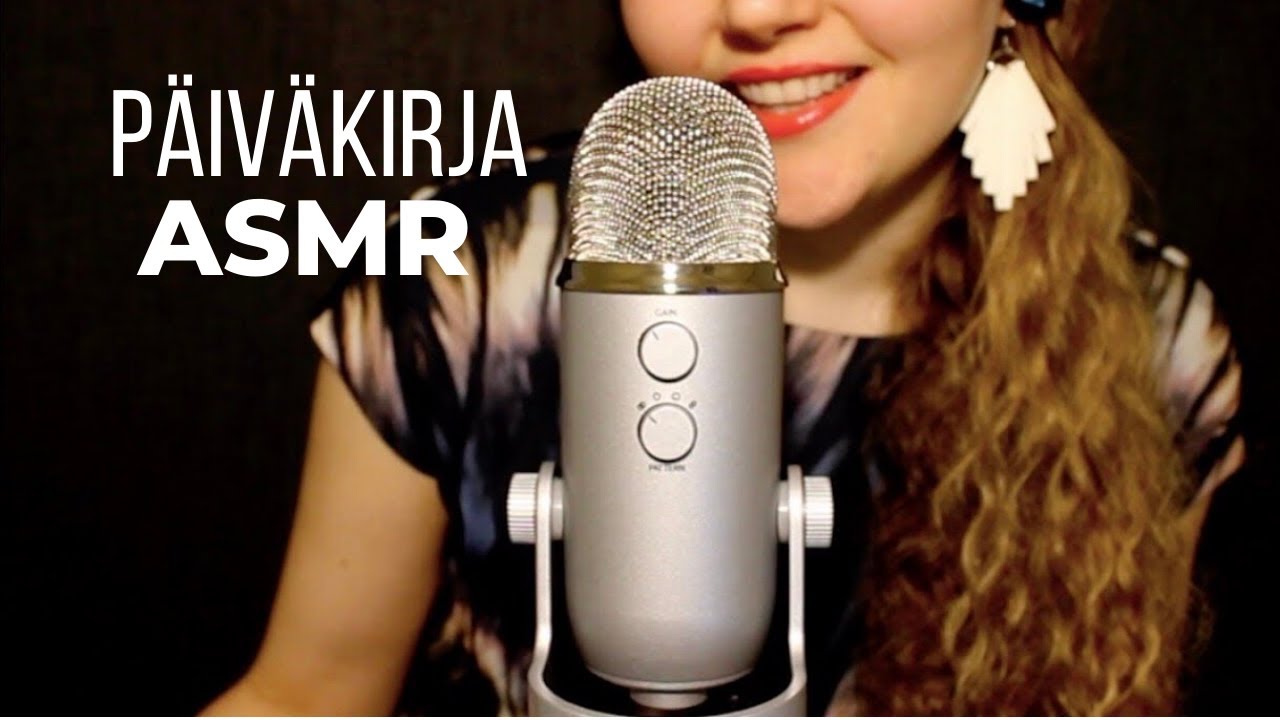 ASMR SUOMI - Luen sulle (Kuiskaten) iltasaduksi mun päiväkirjaa😴💕 Reading my Diary (Whispering)💕