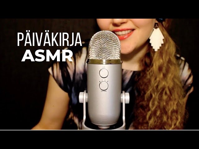 ASMR SUOMI - Luen sulle (Kuiskaten) iltasaduksi mun päiväkirjaa😴💕 Reading my Diary (Whispering)💕