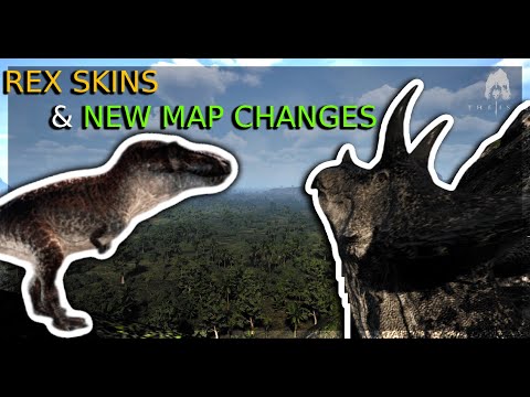 REX SKINS, MAP CHANGES, TRIKE GAMEPLAY & MORE | The Isle Hordetest ...