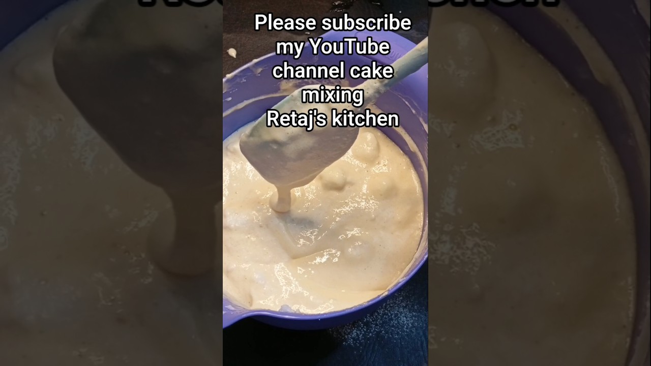 #cakemixing