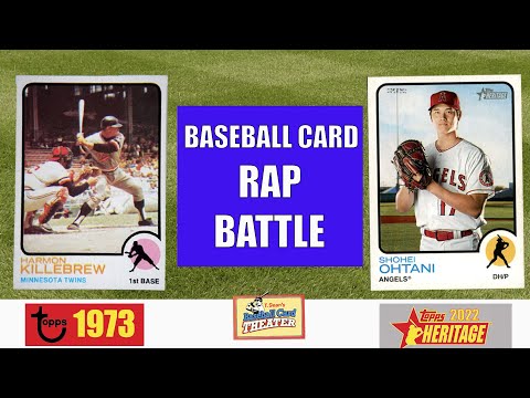 Baseball Card Theater Topps Heritage 2022 vs 1973