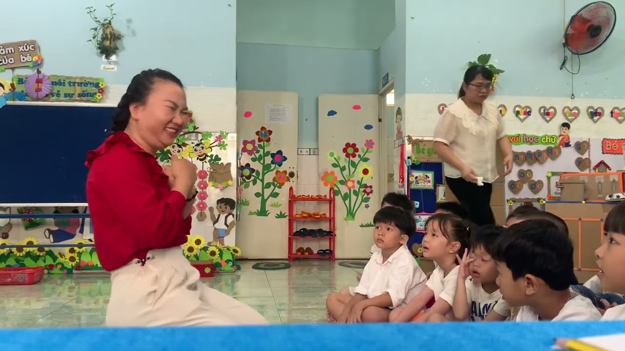 Tiết dạy PTTCKNXH “ Kỹ năng khi ở nhà 1 mình”| lớp 5-6 tuổi