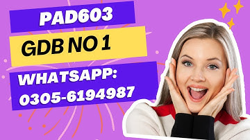 PAD603 GDB solution 2023 Pad603 gdb solution 2023