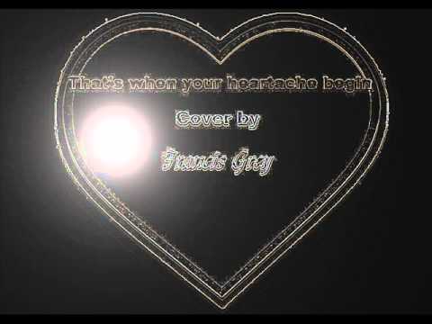 That's when your heartache begin Elvis cover .wmv