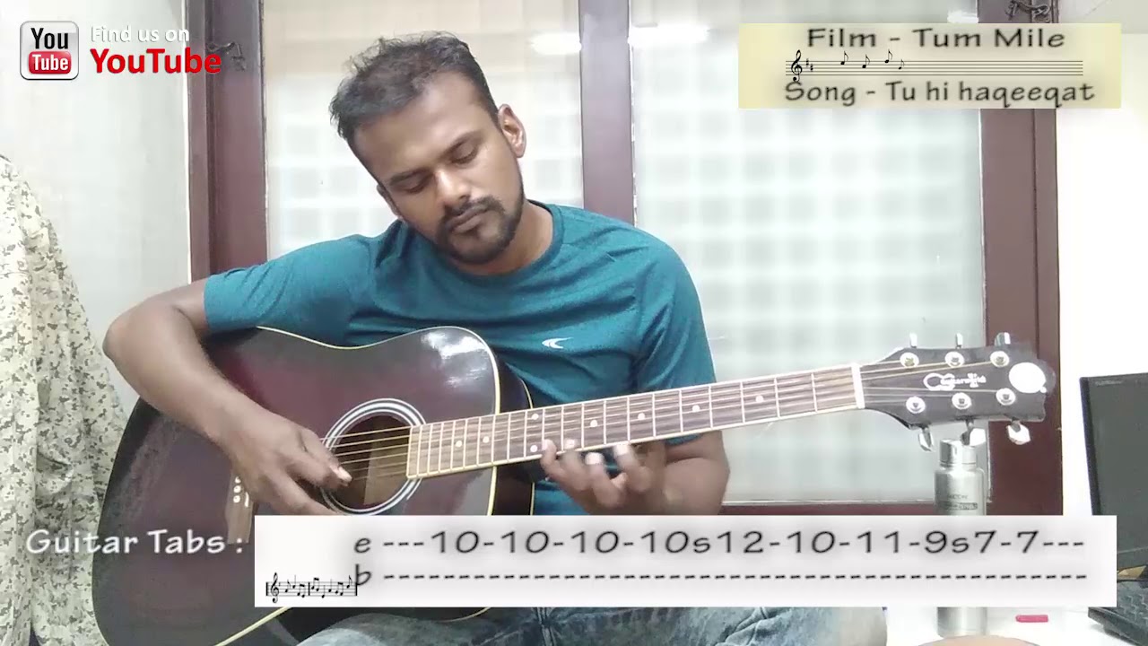 Mohabbatein Duniya Mein Kitni Hai Nafratein Guitar Tabs Anchorsathish23 Youtube