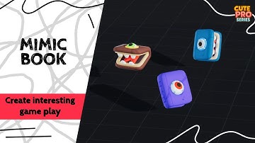 Create interesting gameplay with Mimic Book Cute Pro Series!  Unity, FAB, Unreal