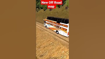 New off Road map in Bus simulator indonesia || Bussid 3.7.1 off Road map mod😍 #shorts #bussid #viral