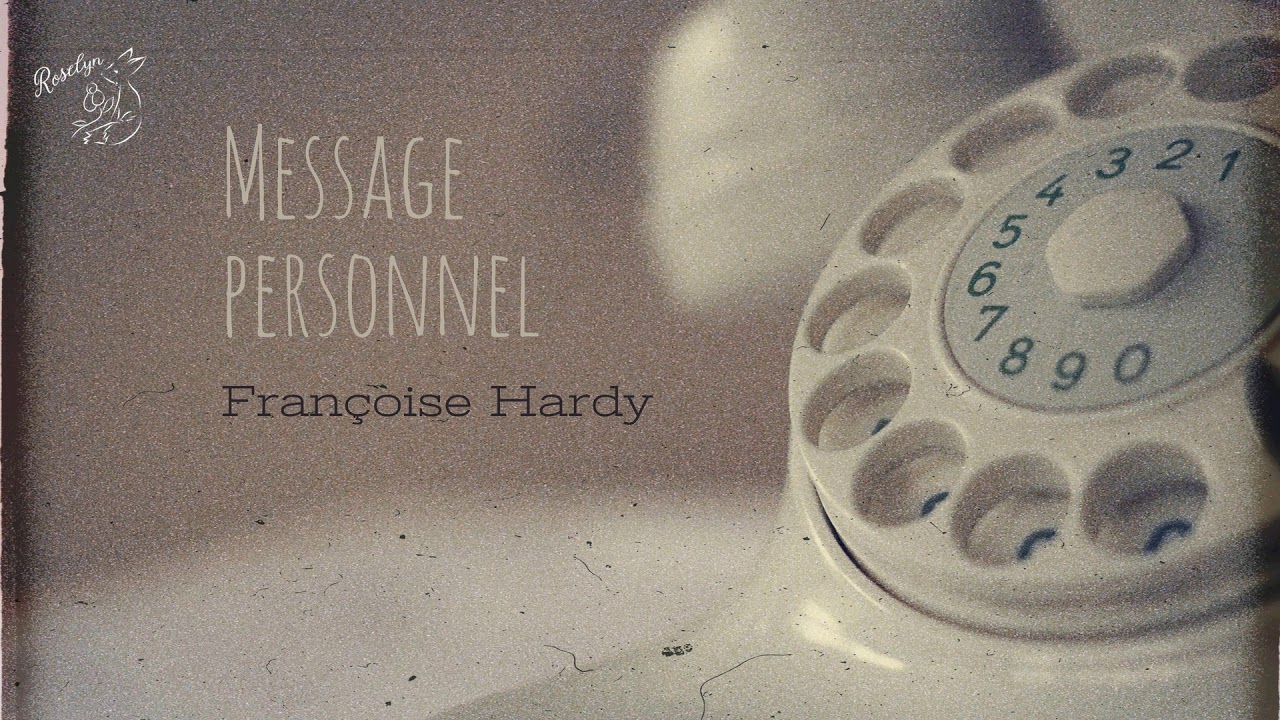 [Vietsub] Message personnel ║ Lời nhắn gửi - Françoise Hardy (1973
