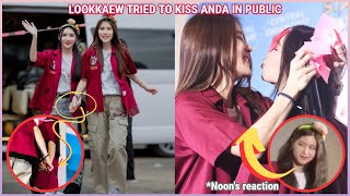 [AndaLookkaew x NoonPraewa] LOOKKAEW WANTED TO KISS ANDA During Love Senior Fansign in Khon Kaen