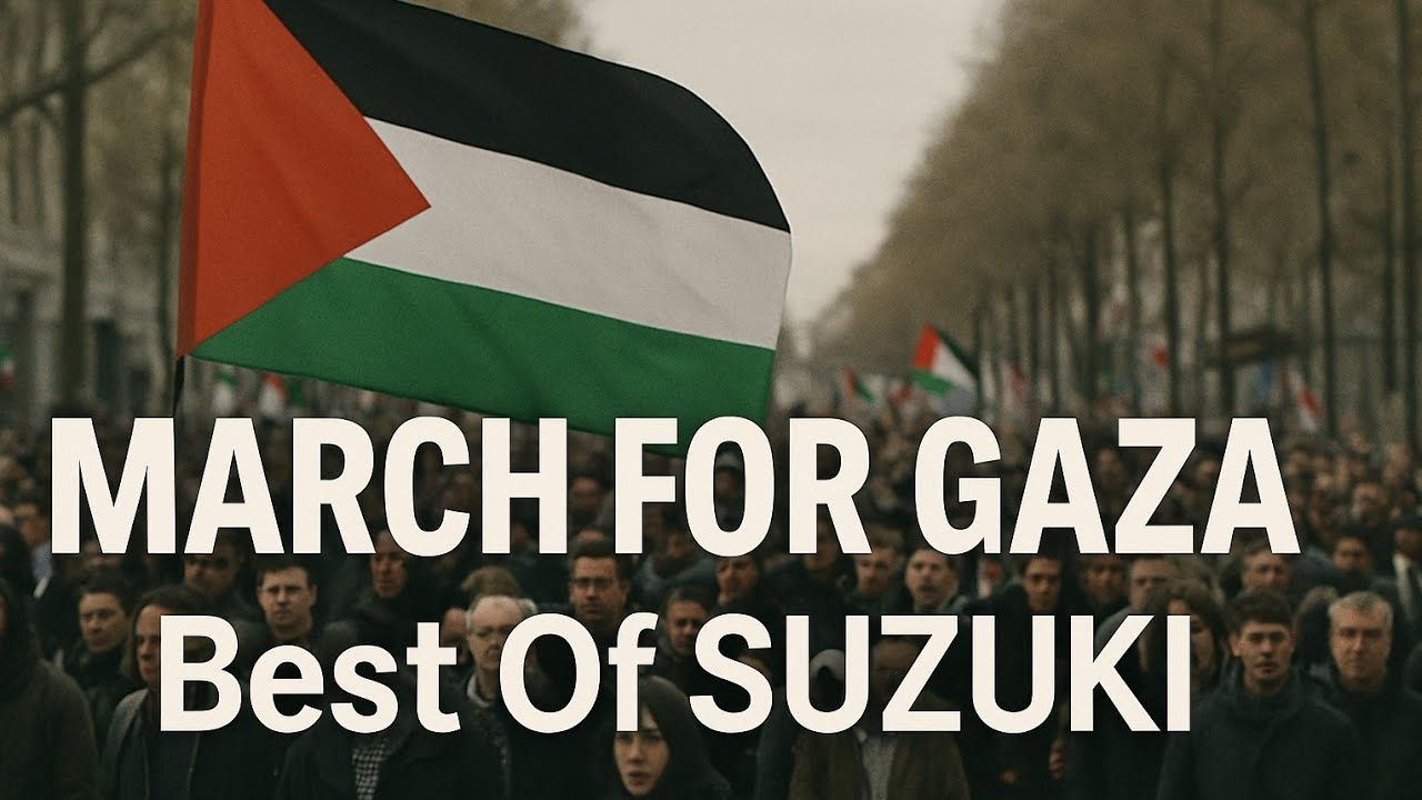 March for Gaza 2025 | Stand with Gaza | Free Palestine Protest