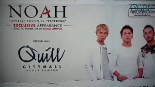 Noah band at Quill City Mall Kuala Lumpur 22/10/17 - Ariel Peterpan